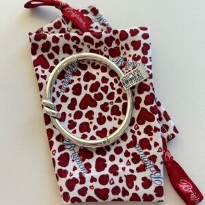 Brighton Silver Bracelet with Heart Pouch